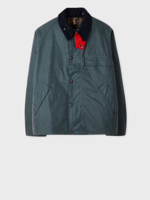 Paul Smith Paul Smith loves Barbour - Slate Transport Wax Jacket