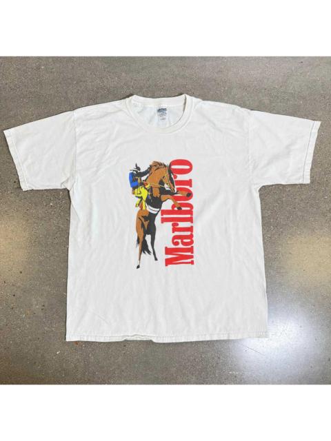 Other Designers Marlboro Cowboy White T-Shirt Unisex