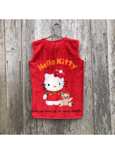 Other Designers Vintage - Vintage Animated Hello Kitty Fleece Vest Big Logo
