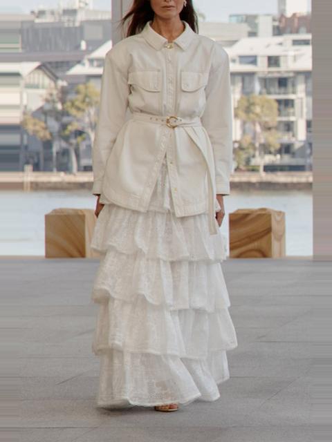 Aje. Merrit Midi Skirt