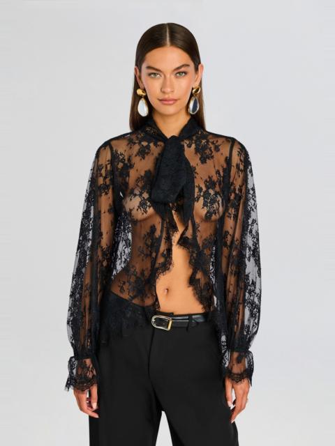 RETROFÊTE TAMSIN LACE BLOUSE