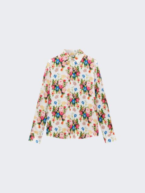 Loewe Shirt Multicolor And Soft Pink