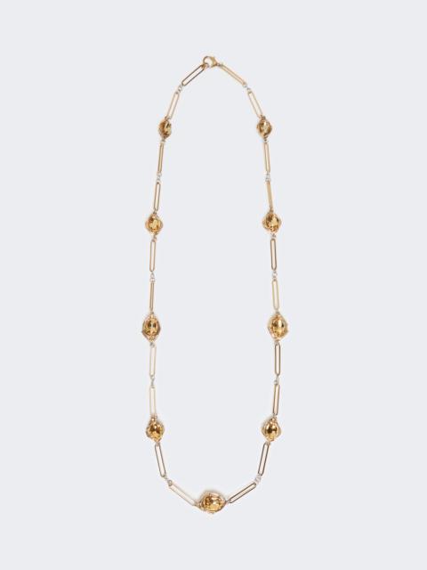 WEEKEND Max Mara ALGA Plated metal necklace
