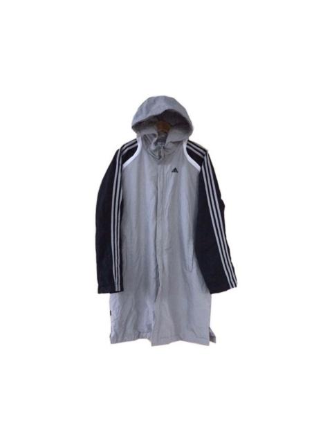 Adidas coach jacket Parka Sherpa fleece Inside long jacket