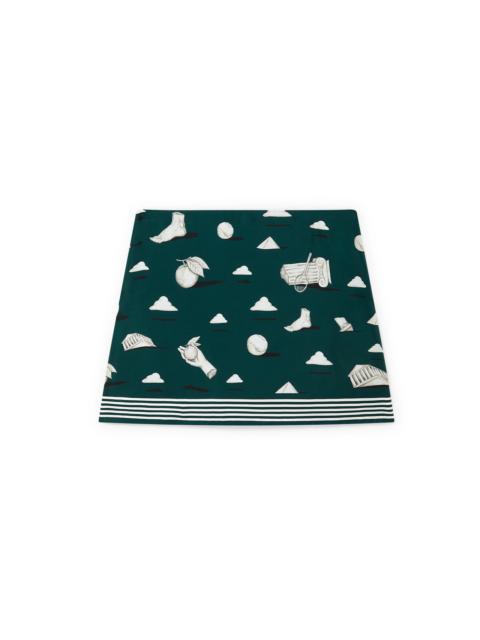 CASABLANCA Metaphysical Silk Mini Skirt | Casablanca Paris