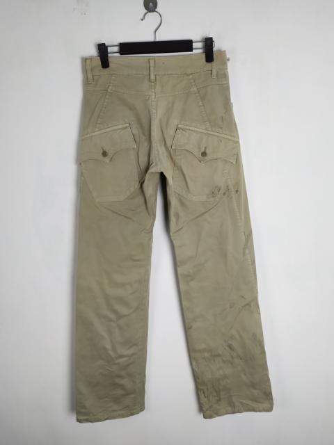 Other Designers Issey Miyake - CABANE DE ZUCCA CARGO PANTS/DAMAGE/ STAIN