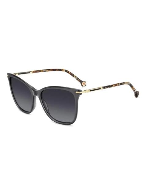 CAROLINA HERRERA Carolina Herrera Grey Gradient Cat Eye Ladies Sunglasses HER 0268/S 0KB7/9O 57