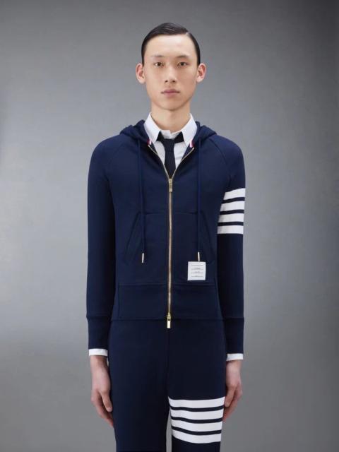 Thom Browne Thom Browne Classic Loopback 4-Bar Full Zip Hoodie