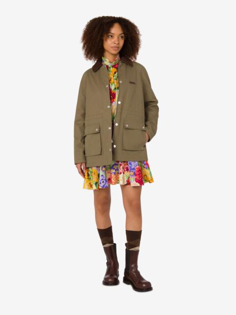 Moschino COTTON DIAGONAL JACKET