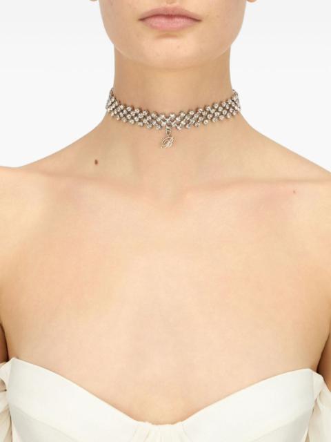 Blumarine Chain choker with crystals