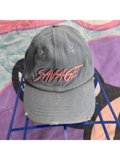 Other Designers Achill3 Apparel blue denim Savage hat