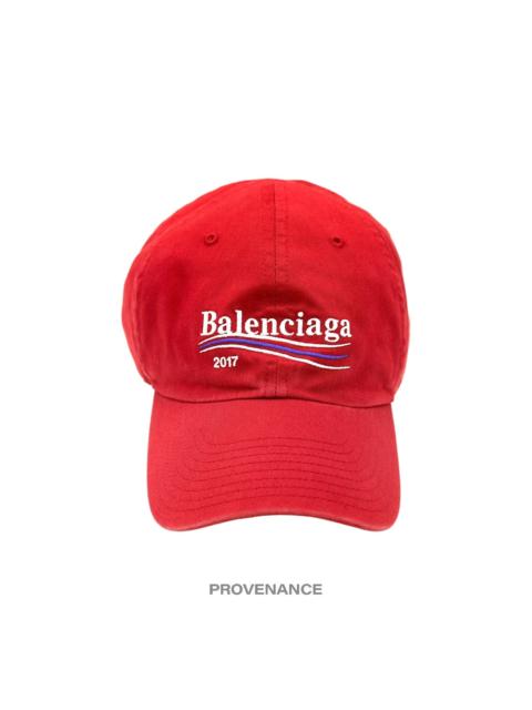 BALENCIAGA Balenciaga Political Campaign Cap Hat - Red