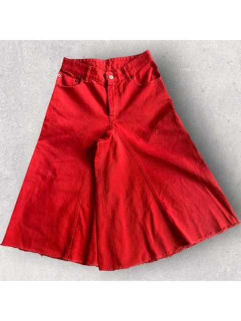 Maison Margiela MM6 Wide Leg Jorts Denim