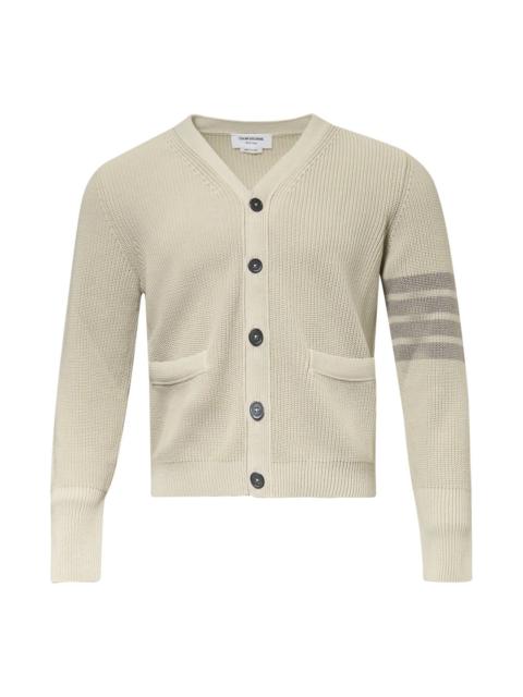 Thom Browne Garment Dye Cardigan Stitch