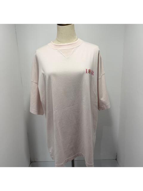 Dior Dior Embroidered Logo Rose Short Sleeve Shirt