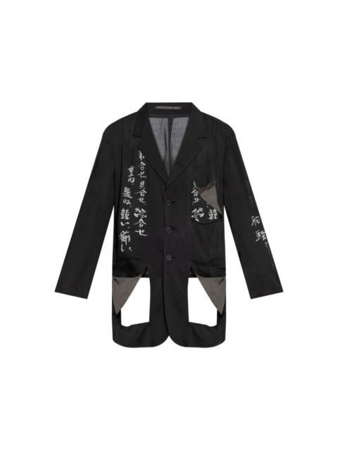 cut out-detail blazer