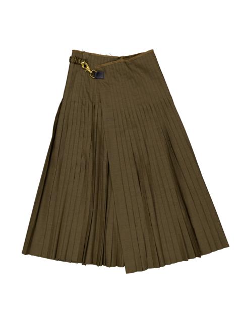 Burberry Burberry Wool Mohair Maxi Kilt
