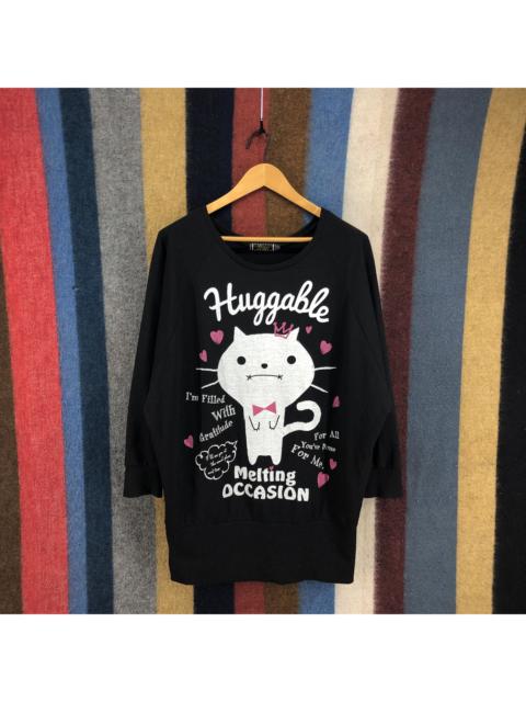 Other Designers Japanese Brand - GALYGE Women Sweatshirt Big Print #0584/Y