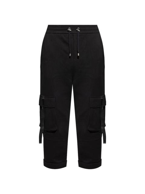 cotton cargo sweatpants