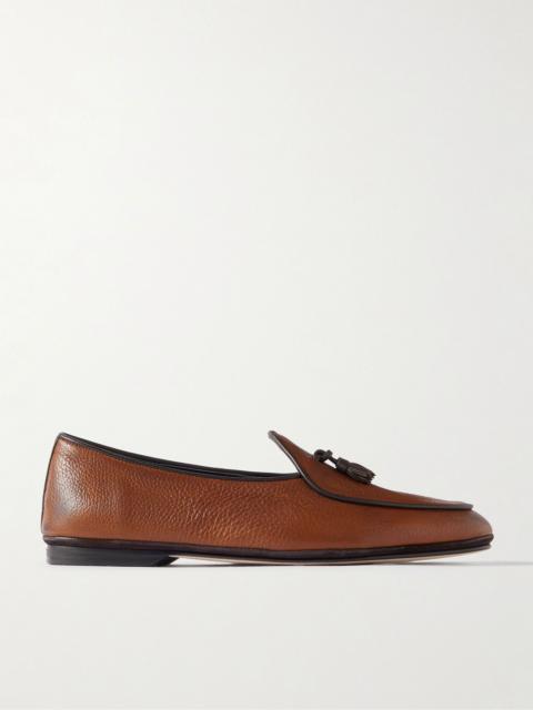 RUBINACCI Marphy Tasselled Full-Grain Leather Loafers Brown