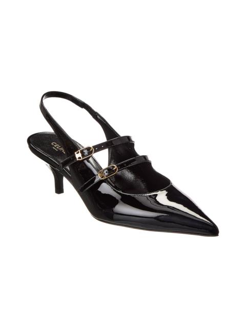 CELINE CELINE Judy Patent Slingback Pump