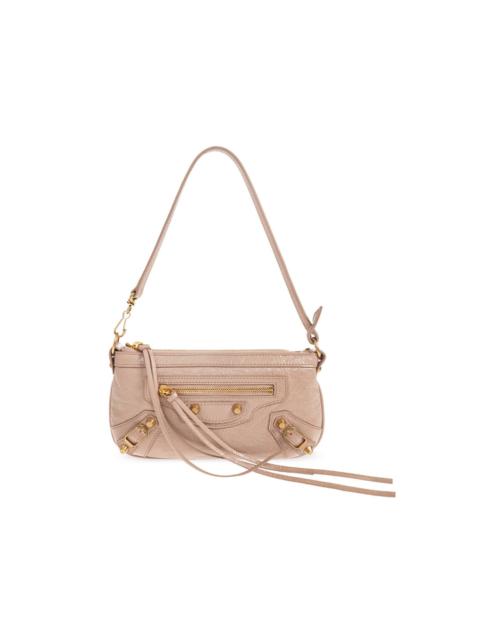 BALENCIAGA BALENCIAGA Le City Beige Pouch On Strap Bag New & Authentic