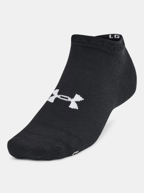 Under Armour Unisex UA Essential 6-Pack Low Cut Socks