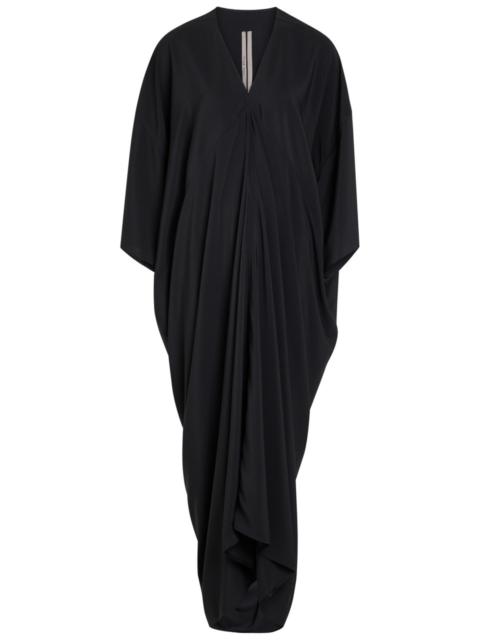 Rick Owens Rick Owens Tommykite Crepe Maxi Dress