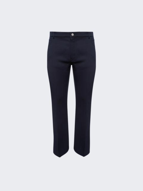 courrèges Signature 70's Bootcut Pants Navy