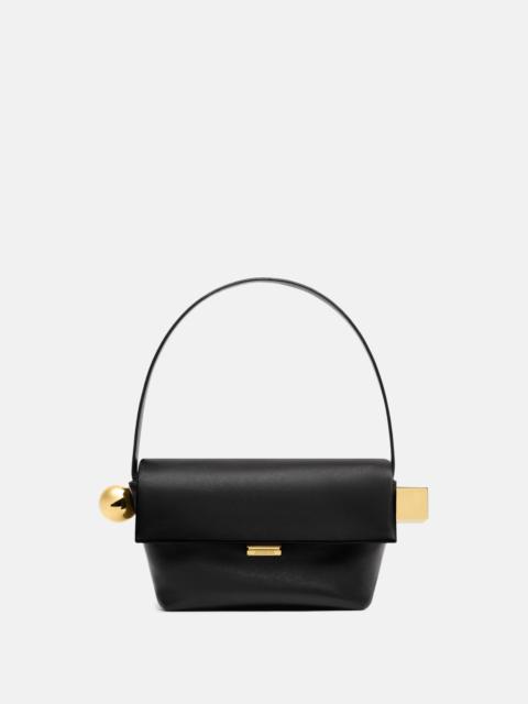 JACQUEMUS Jacquemus Women Le Rond Carre Leather Shoulder Bag