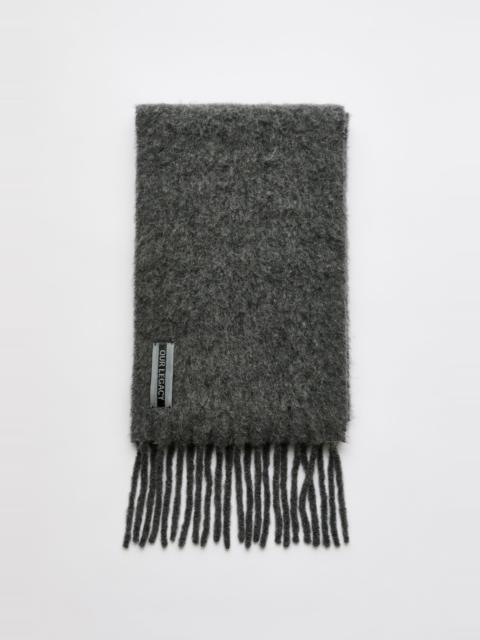 Our Legacy Estate Scarf Phantom Fuzzy Alpaca