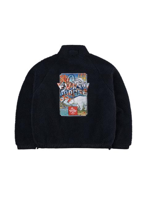 EVISU EVISU X MOOSE KNUCKLES Ukiyo-e Sherpa Jacket