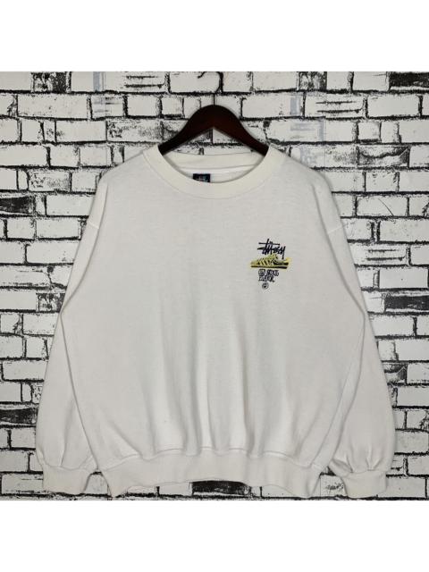 Other Designers Vintage Stussy Sweatshirt Stussy Crewneck