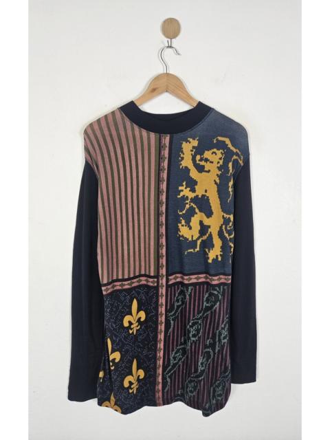 Jean Paul Gaultier Jean Paul Gaultier JPG Femme overprint mesh shirt