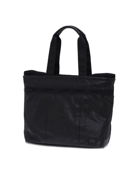 PORTER LEATHER TOP-HANDLES TOTE BAG