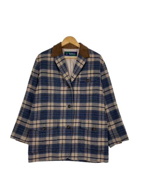 Other Designers Japanese Brand - J.MAC WOOLEN PLAID JACKET