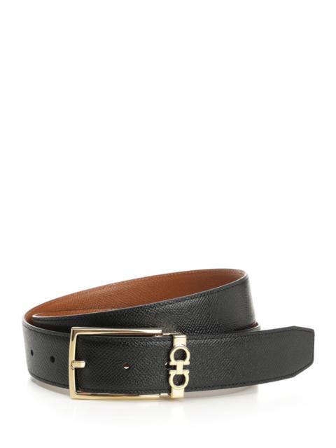 FERRAGAMO Ferragamo Men Reversible And Adjustable "Gancini" Belt