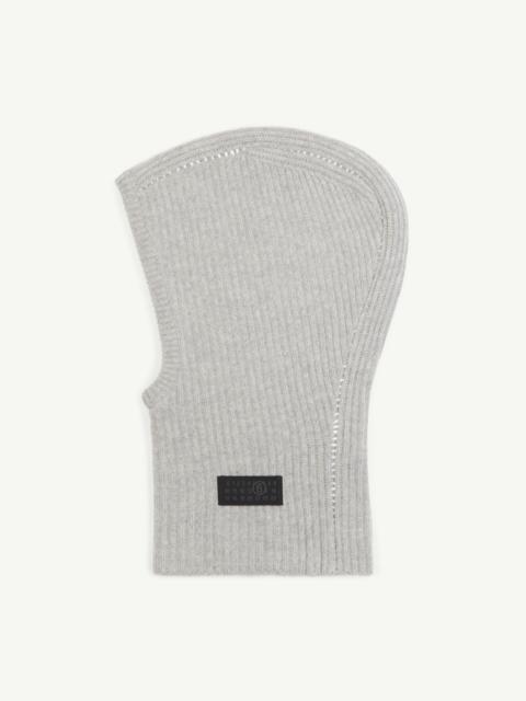 MM6 Maison Margiela Ribbed wool balaclava