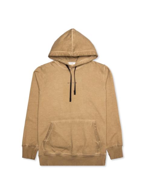 1017 ALYX 9SM 1017 ALYX 9SM HOODIE W/ PRINTS - DARK SAND