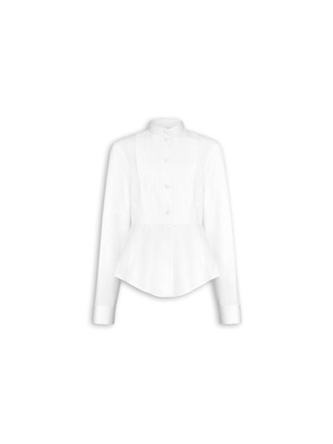Alaïa TUXEDO COTTON POPLIN SHIRT