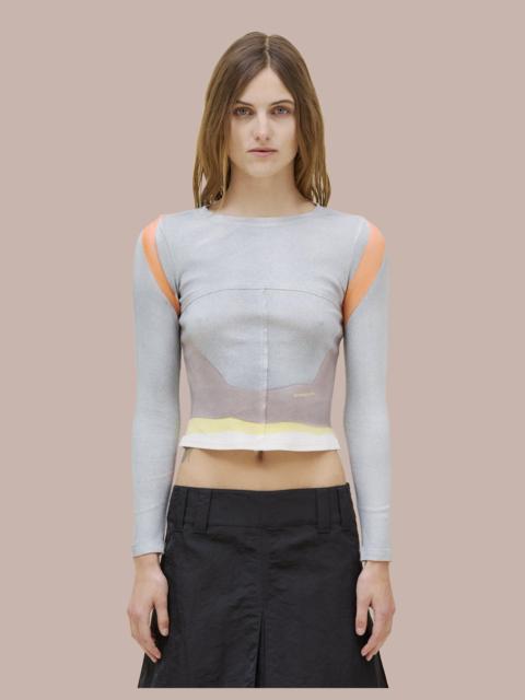 ECKHAUS LATTA LAPPED BABY CREWNECK