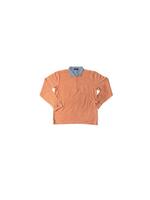 Yohji Yamamoto Sacsny Y'saccs Long Sleeve Single Pocket Polo Tee