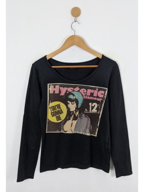 Hysteric Glamour Hysteric Glamour You're Gonna Die shirt