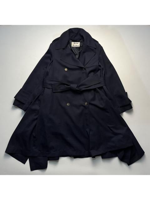 Acne Studios Acne Studios Olwen Twill Trench Coat