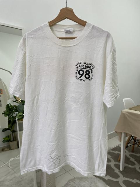 Vintage - Very Rare 1998 Air Jam Japanese Band Tshirt