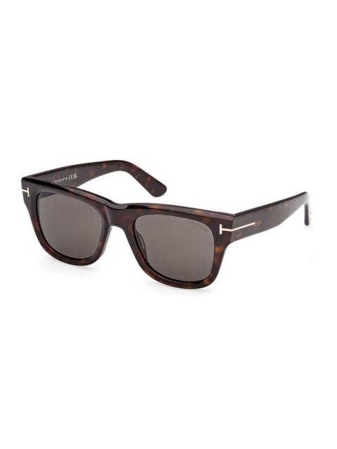 TOM FORD Tom Ford Finn-02 Smoke Square Men's Sunglasses FT1304 52A 53