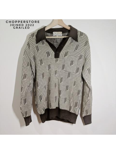 Other Designers Japanese Brand - Vintage Men's Knitwear With Collar