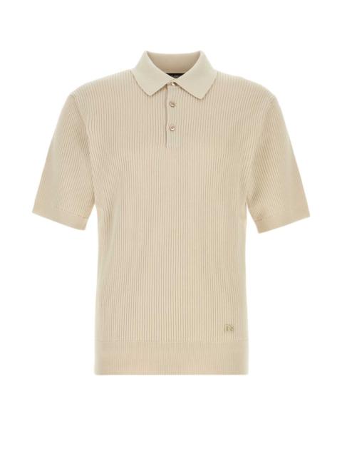 Dolce & Gabbana Dolce & Gabbana Men Sand Cotton Polo Shirt
