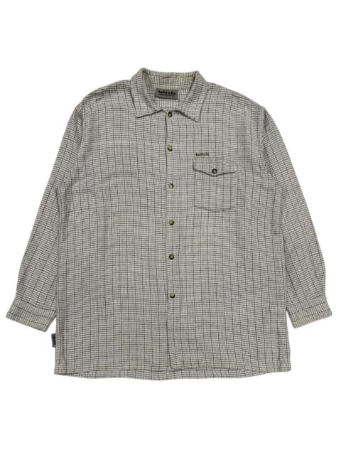 Vintage - Vtg🔥90’s Bitch Skateboards Flannel Button Ups
