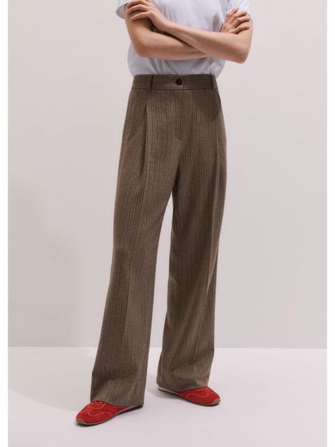 ME+EM Pleat Tapered Trouser